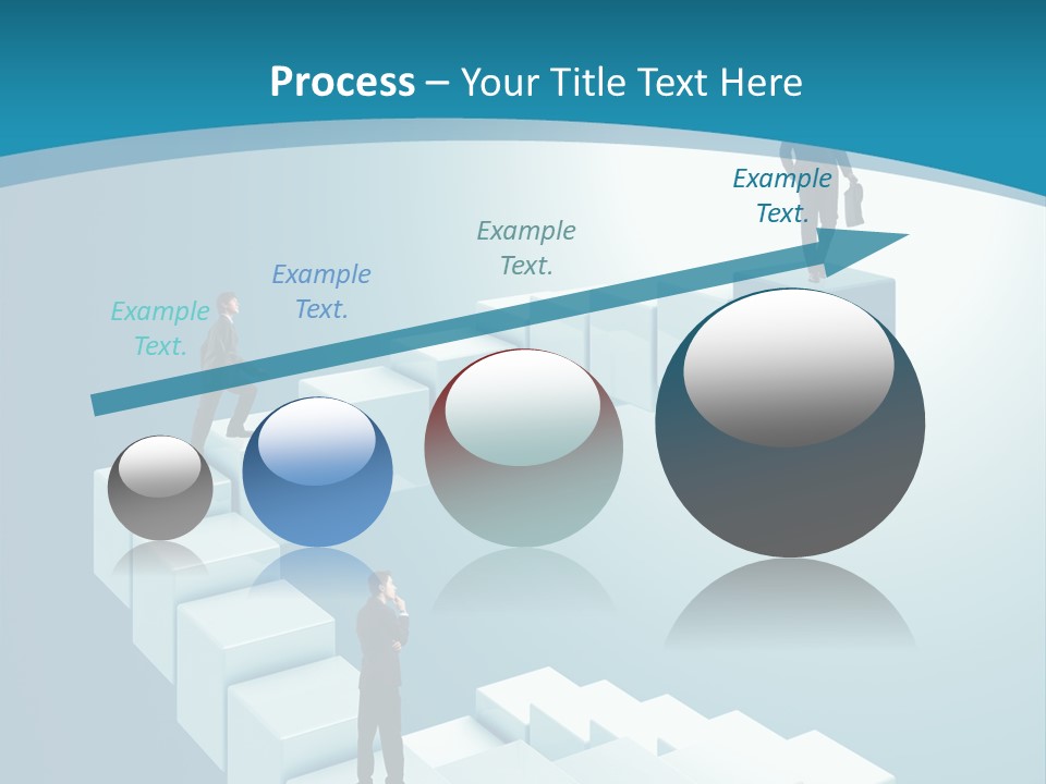Success Challenge Man PowerPoint Template
