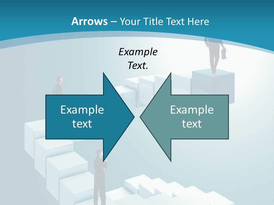 Success Challenge Man PowerPoint Template
