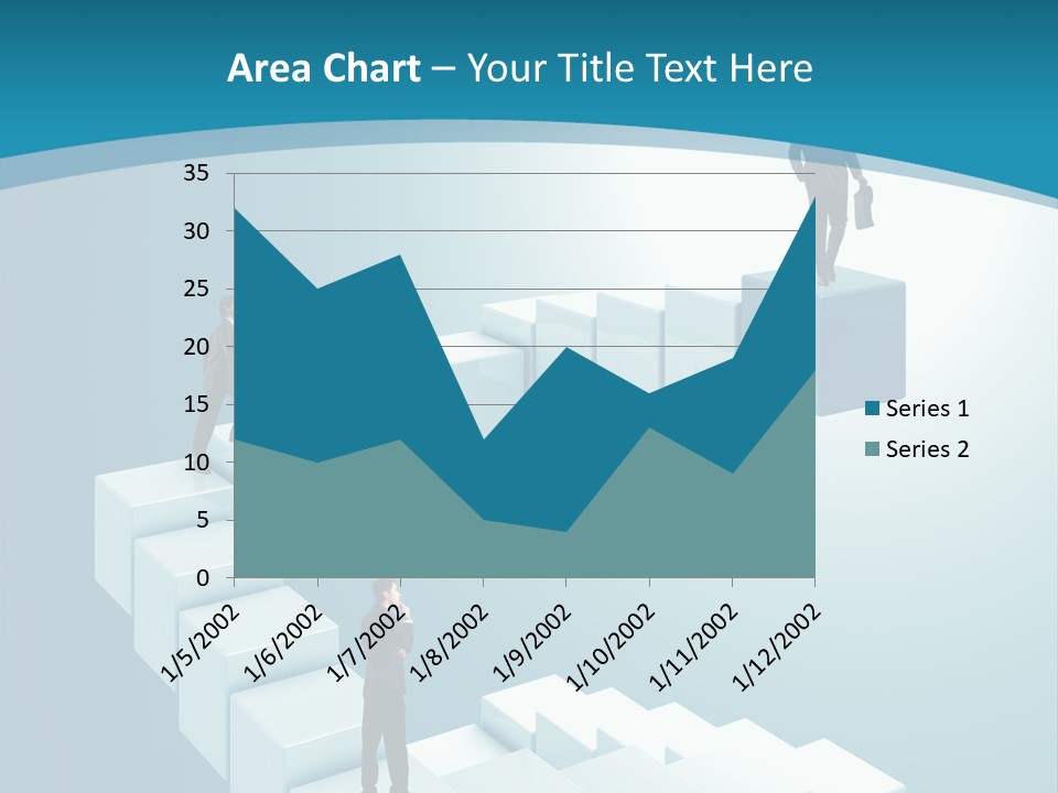 Success Challenge Man PowerPoint Template