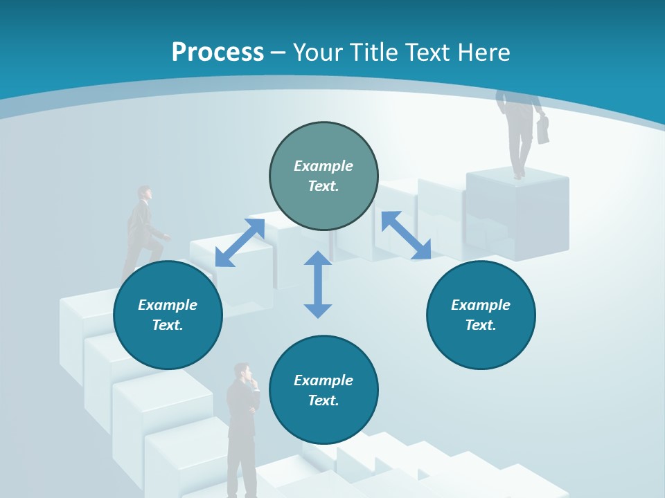 Success Challenge Man PowerPoint Template