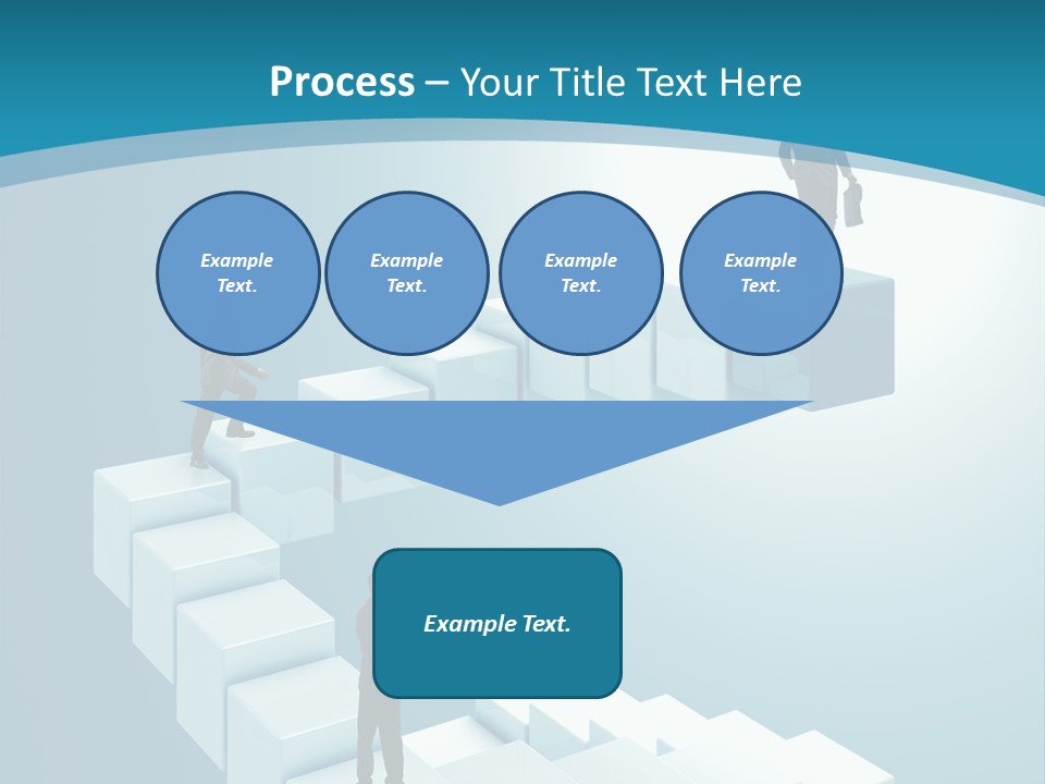 Success Challenge Man PowerPoint Template
