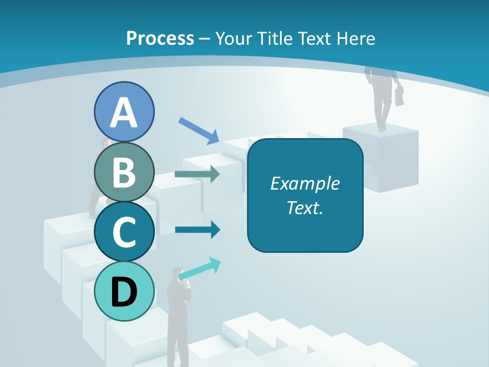 Success Challenge Man PowerPoint Template