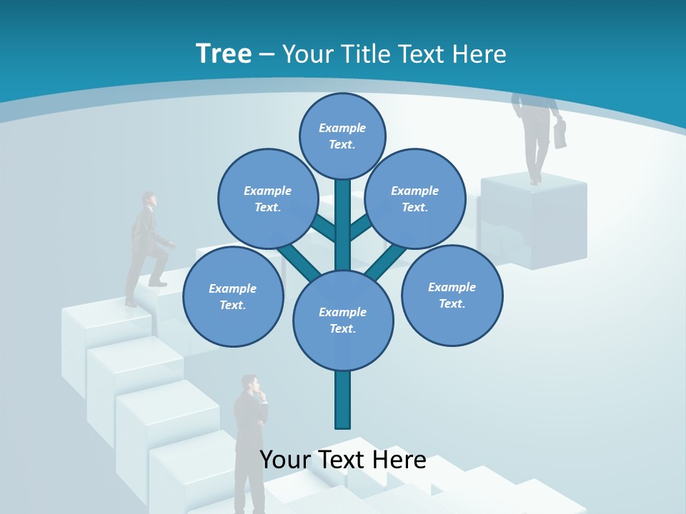 Success Challenge Man PowerPoint Template