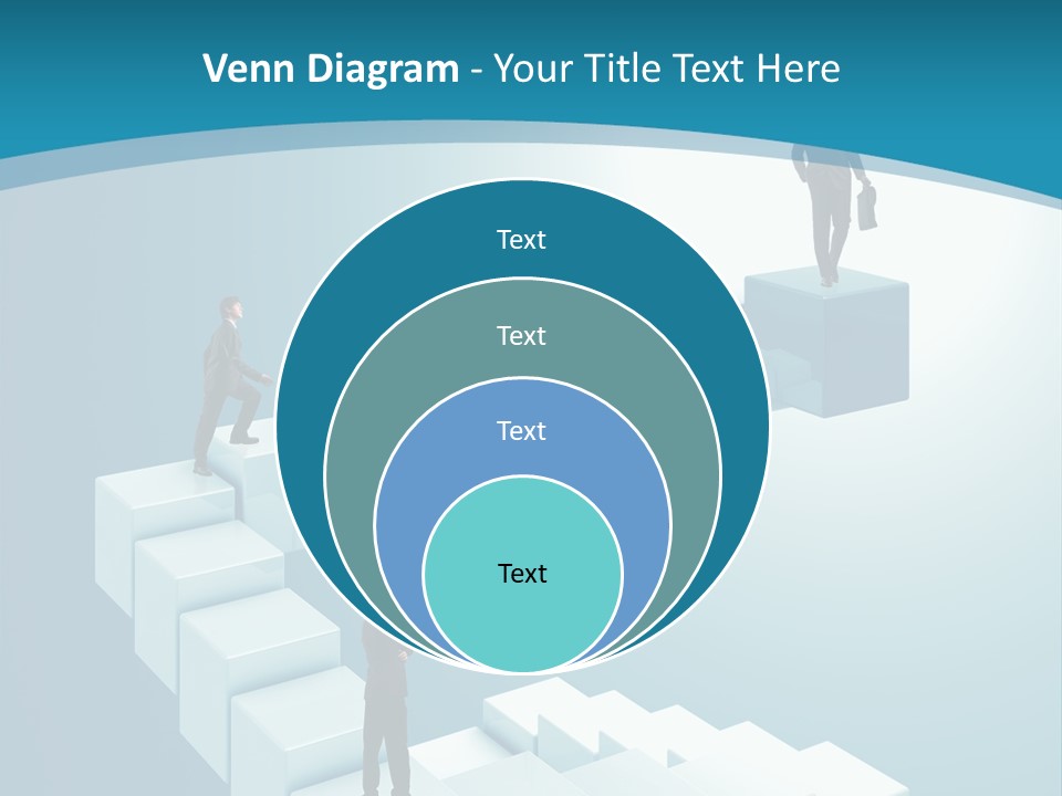 Success Challenge Man PowerPoint Template
