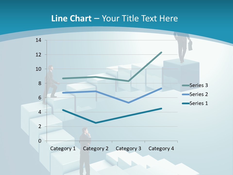 Success Challenge Man PowerPoint Template