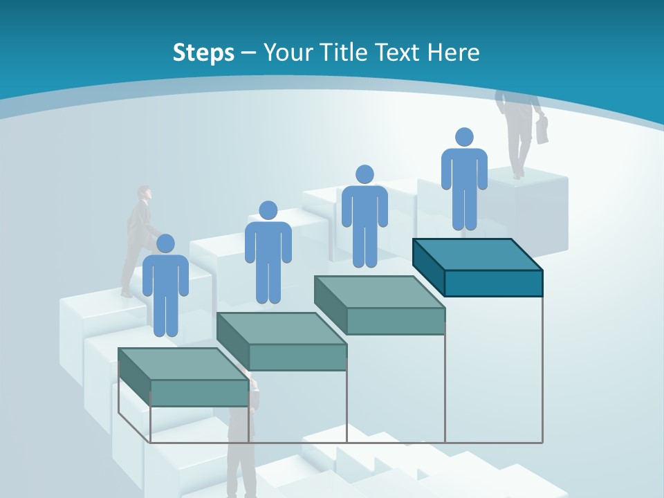 Success Challenge Man PowerPoint Template