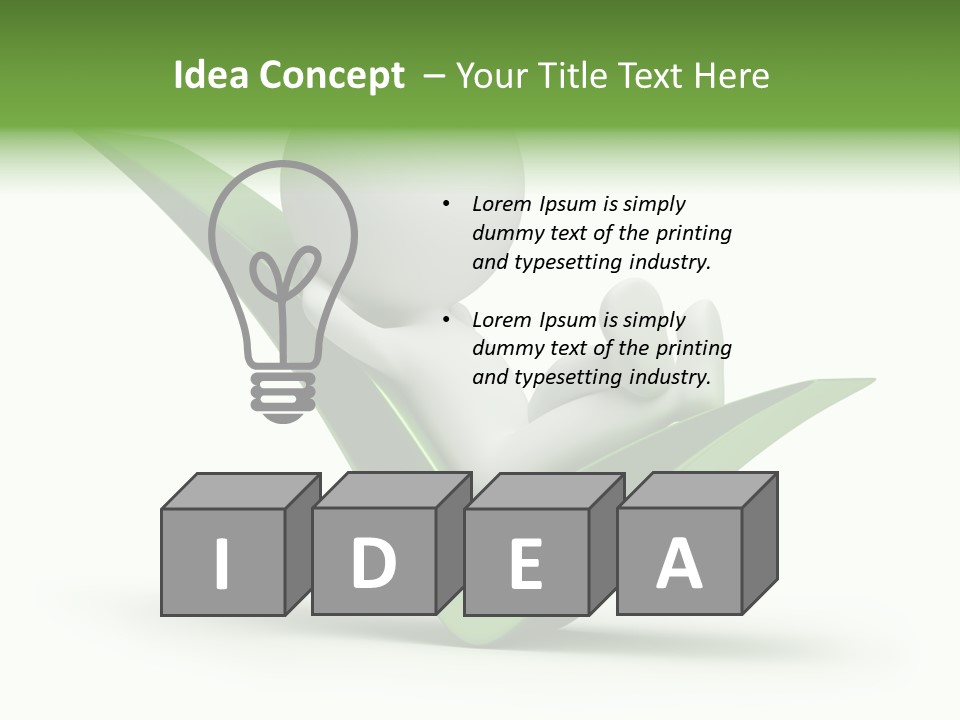 Yes Cool Concept PowerPoint Template