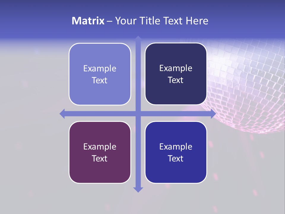 Holiday Cosmic Leisure PowerPoint Template