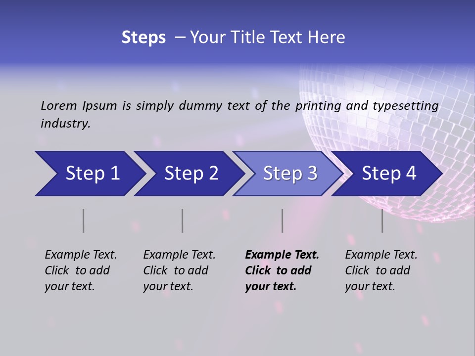 Holiday Cosmic Leisure PowerPoint Template