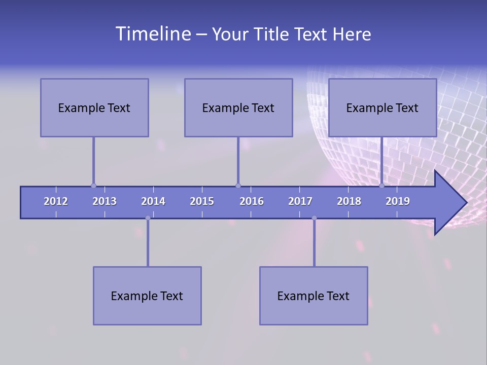 Holiday Cosmic Leisure PowerPoint Template