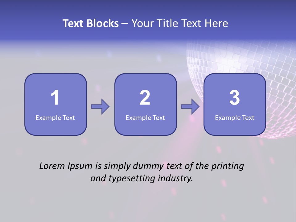 Holiday Cosmic Leisure PowerPoint Template