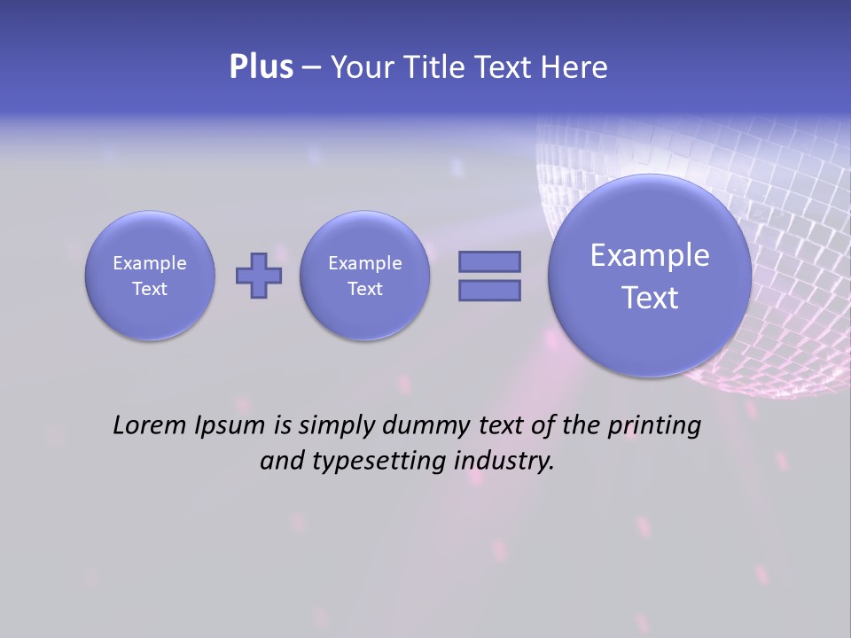 Holiday Cosmic Leisure PowerPoint Template