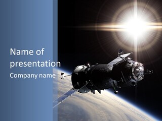 Technology Lit Cloud PowerPoint Template