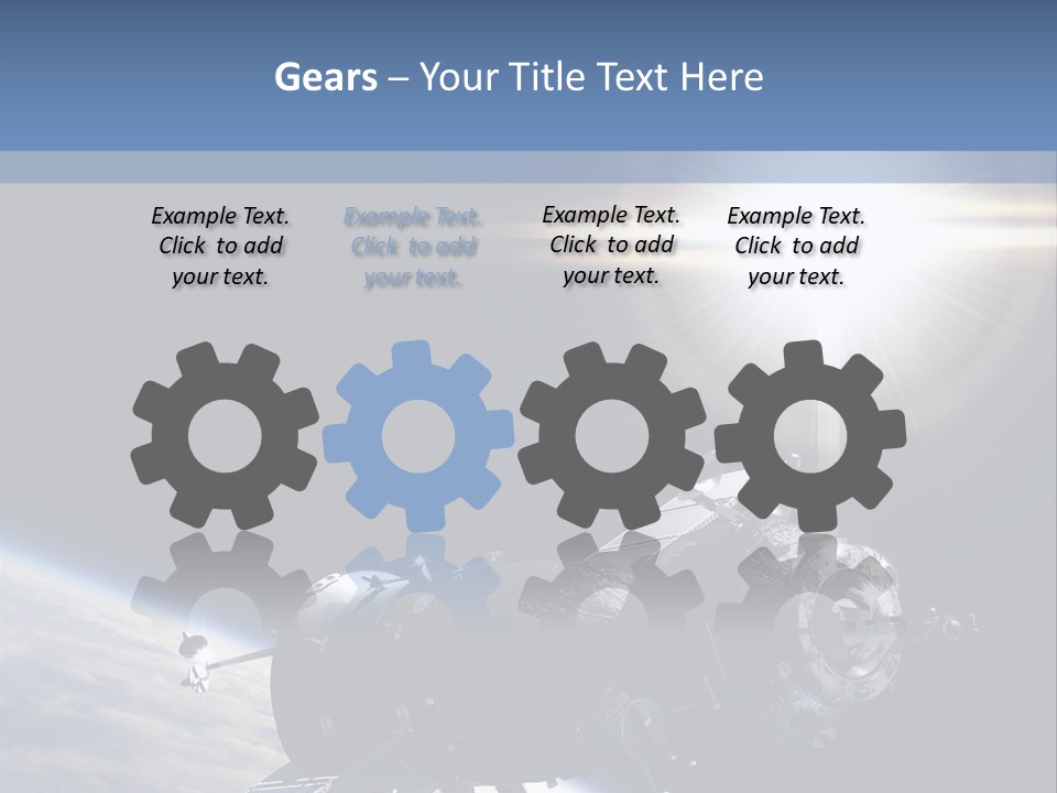 Technology Lit Cloud PowerPoint Template