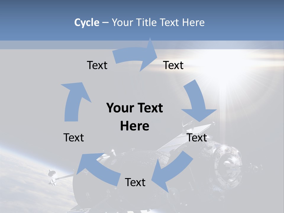 Technology Lit Cloud PowerPoint Template