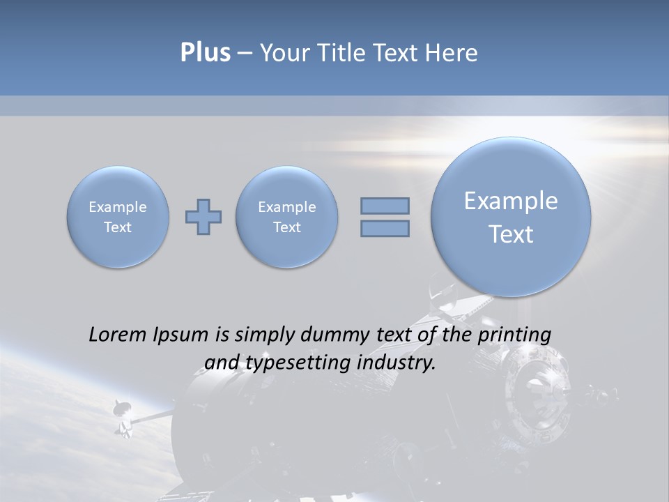 Technology Lit Cloud PowerPoint Template