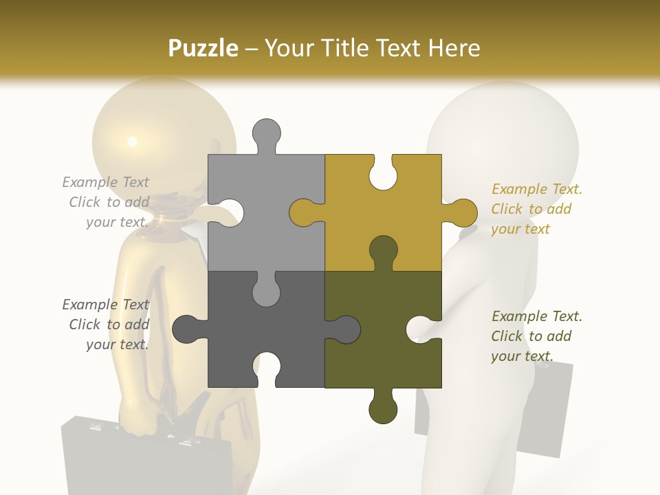 Men Work Person PowerPoint Template