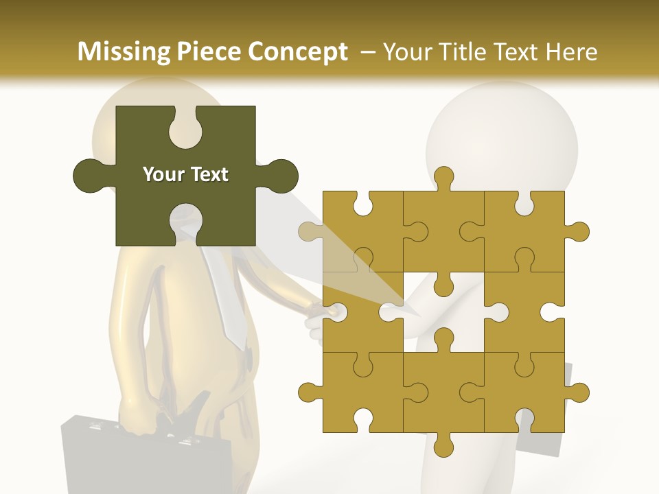 Men Work Person PowerPoint Template