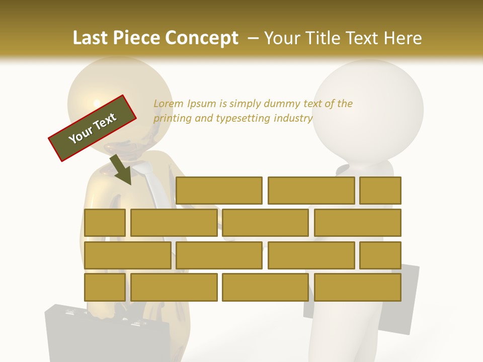 Men Work Person PowerPoint Template