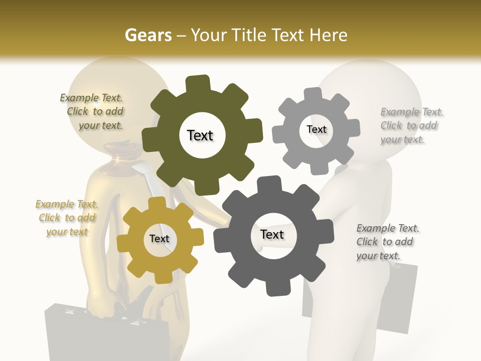 Men Work Person PowerPoint Template