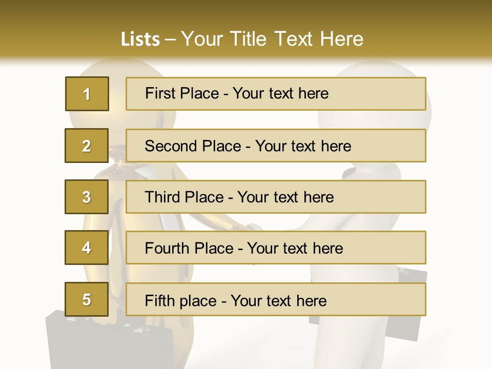 Men Work Person PowerPoint Template