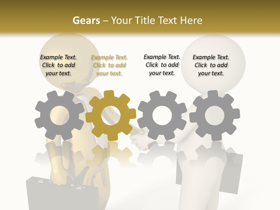 Men Work Person PowerPoint Template