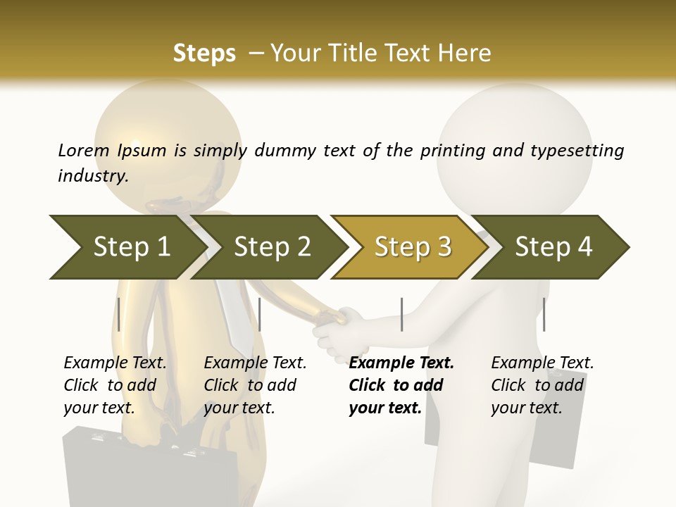 Men Work Person PowerPoint Template