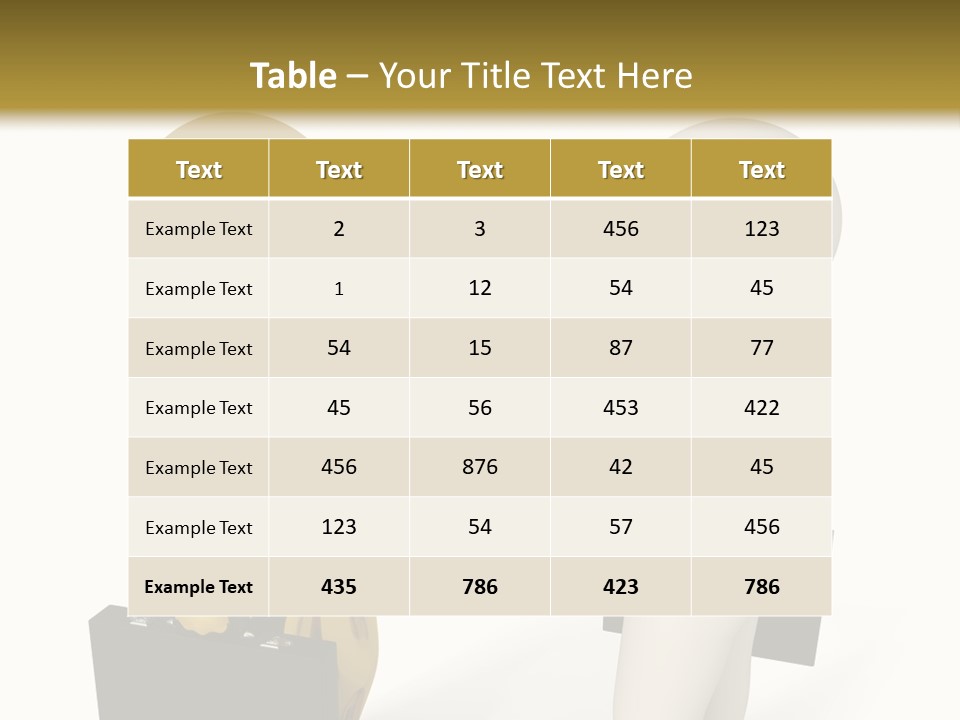 Men Work Person PowerPoint Template