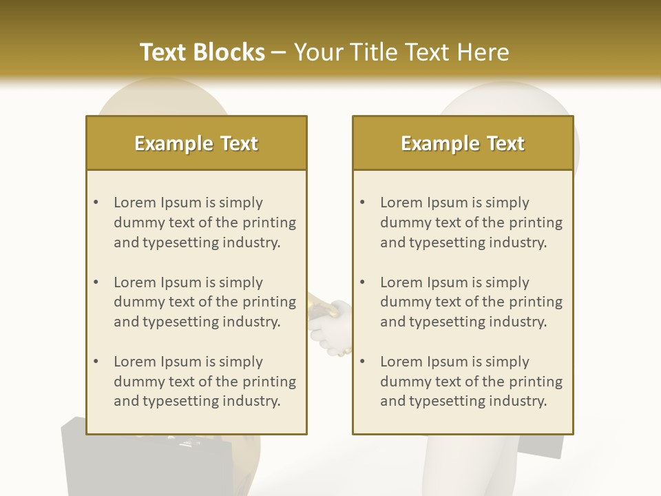 Men Work Person PowerPoint Template