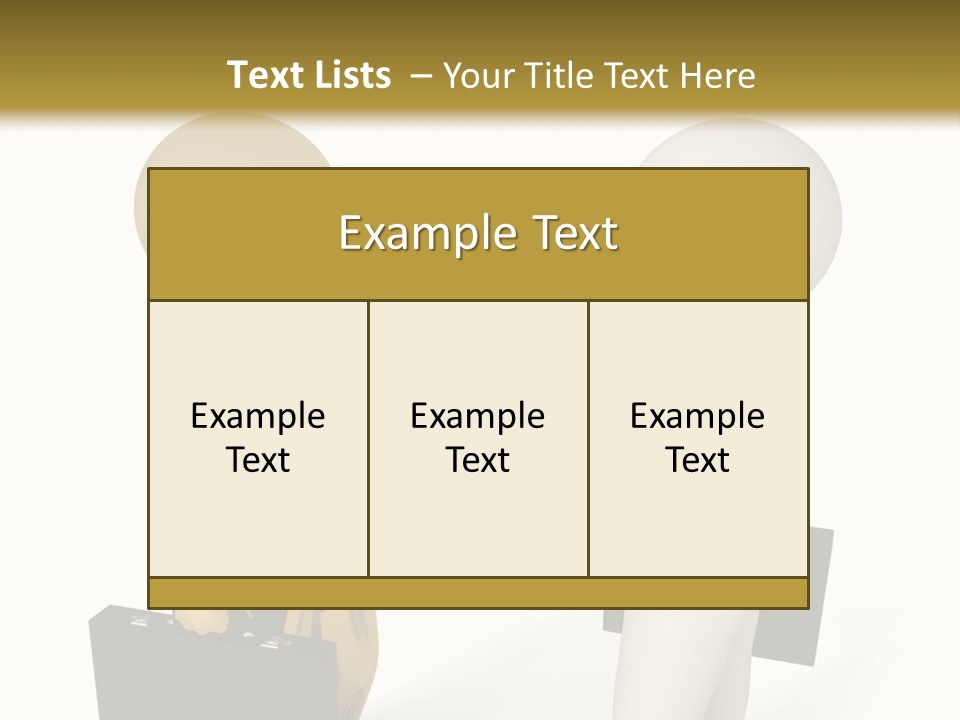 Men Work Person PowerPoint Template
