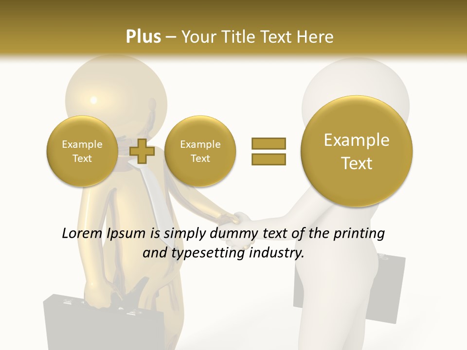 Men Work Person PowerPoint Template
