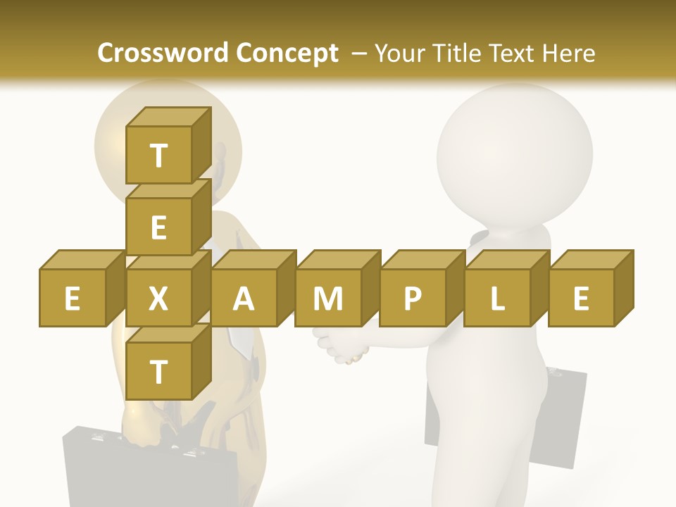 Men Work Person PowerPoint Template