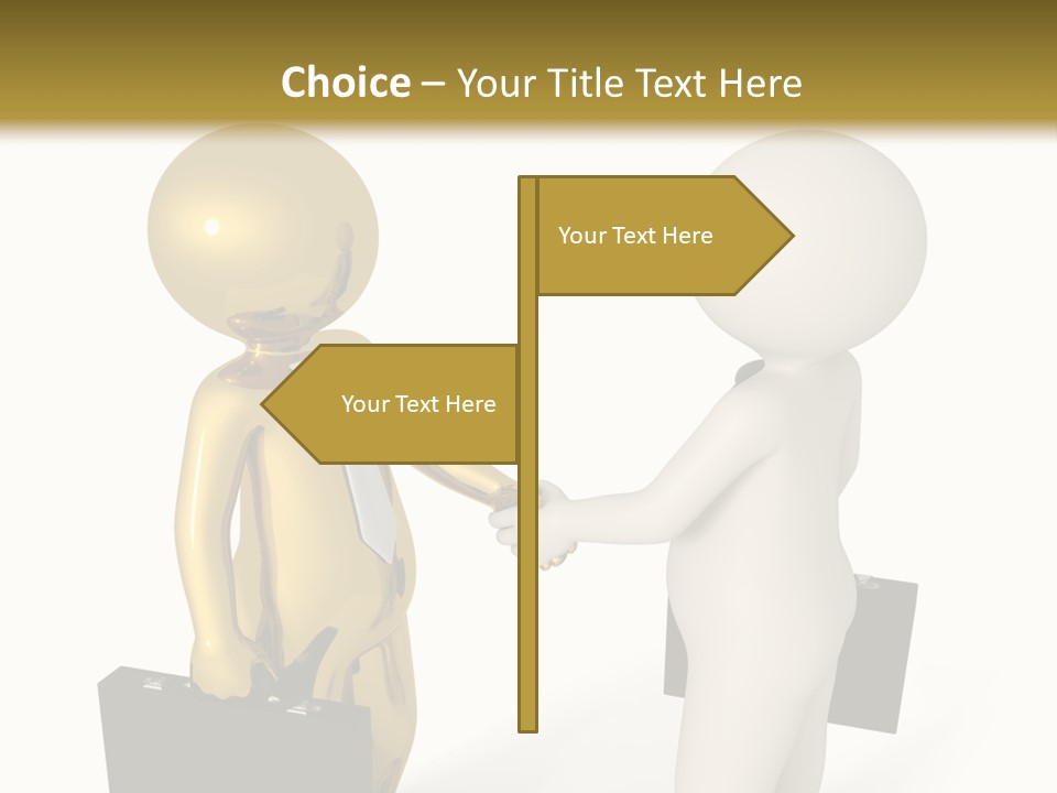 Men Work Person PowerPoint Template