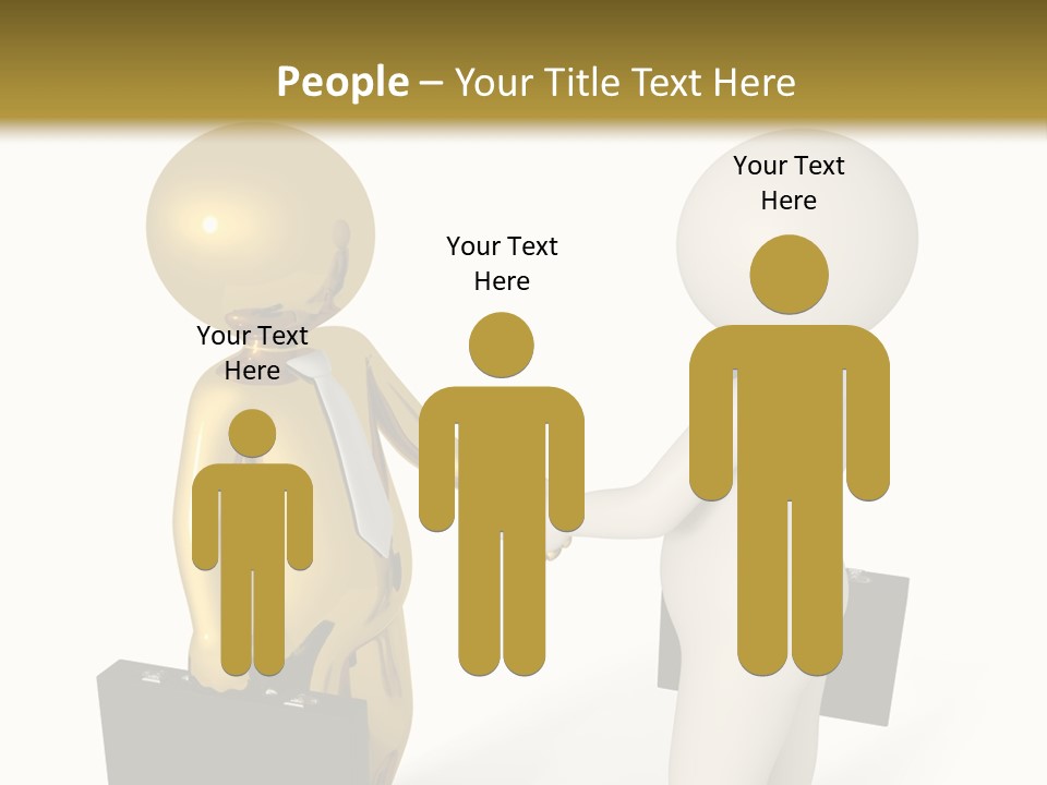 Men Work Person PowerPoint Template