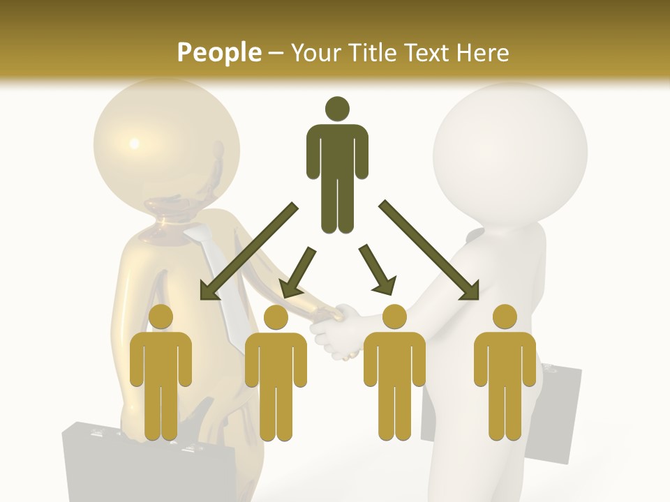 Men Work Person PowerPoint Template