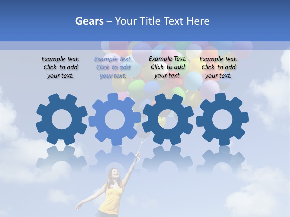 Happy Lifestyle Fluctuate PowerPoint Template