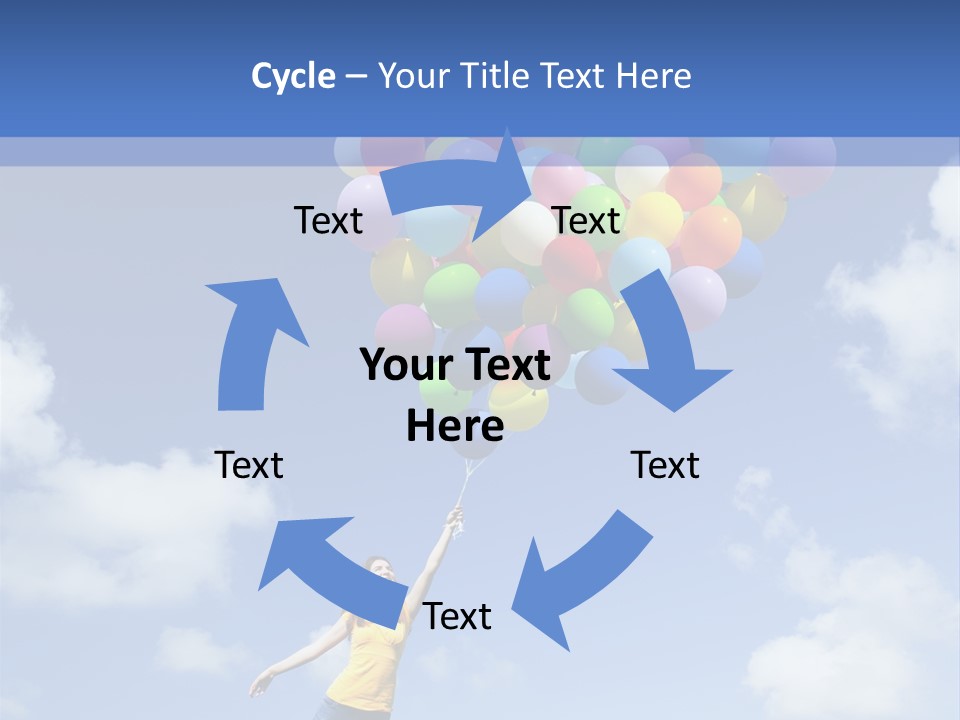 Happy Lifestyle Fluctuate PowerPoint Template