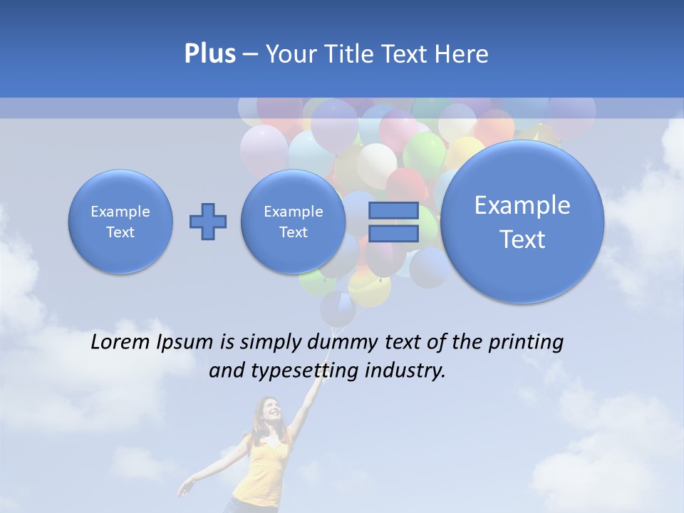 Happy Lifestyle Fluctuate PowerPoint Template