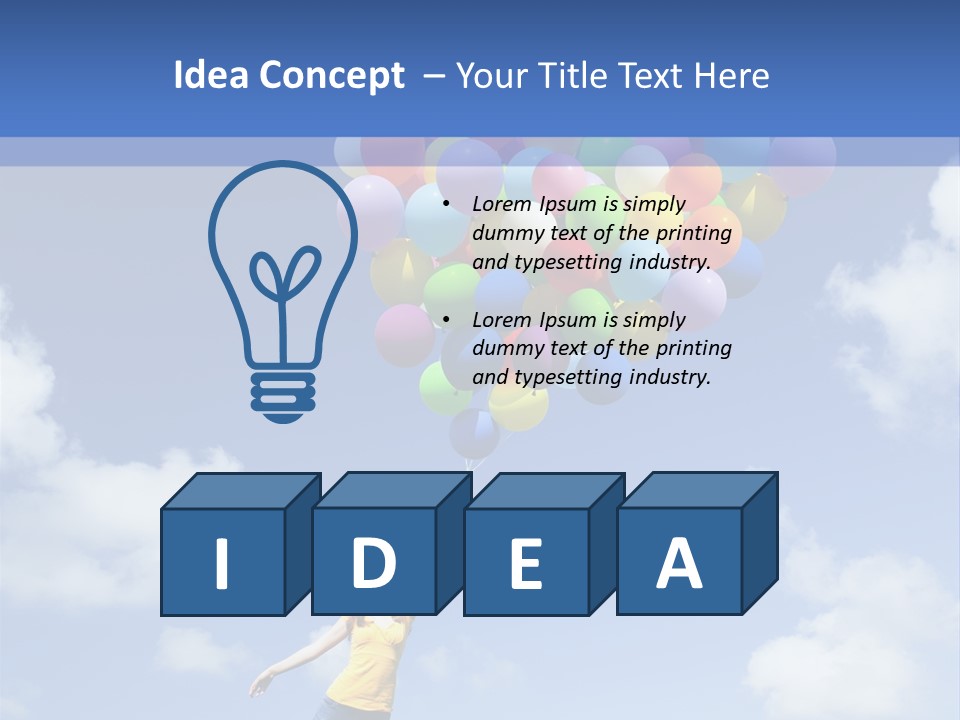 Happy Lifestyle Fluctuate PowerPoint Template