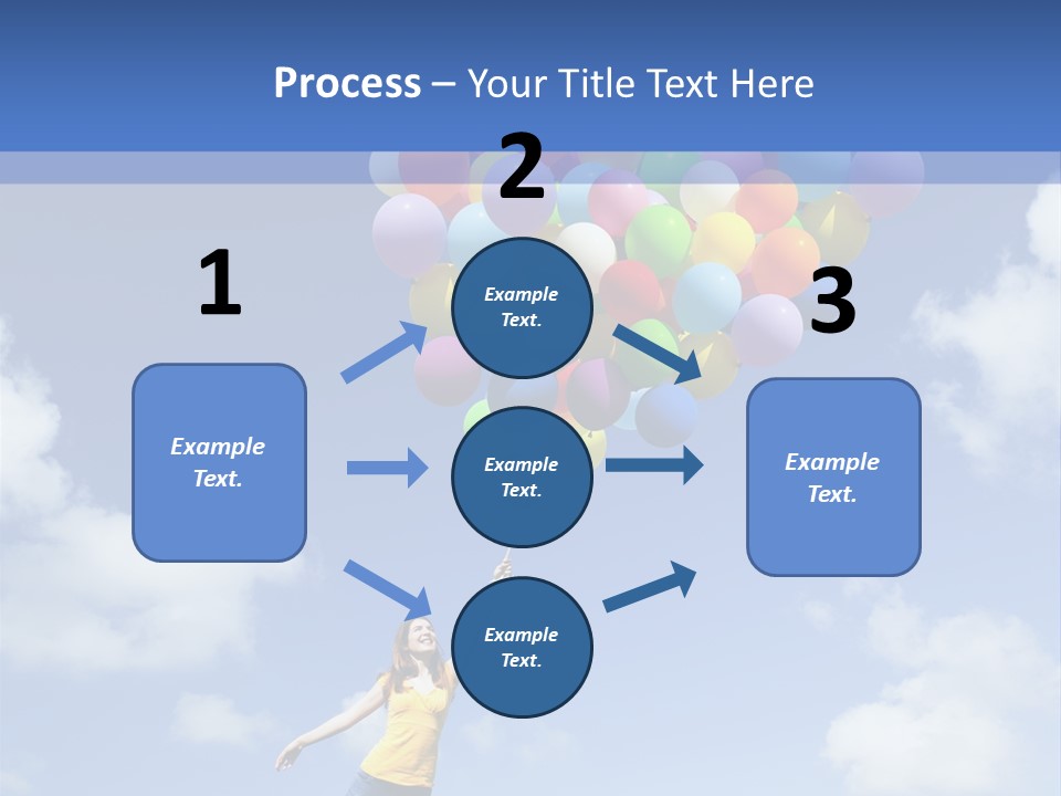 Happy Lifestyle Fluctuate PowerPoint Template