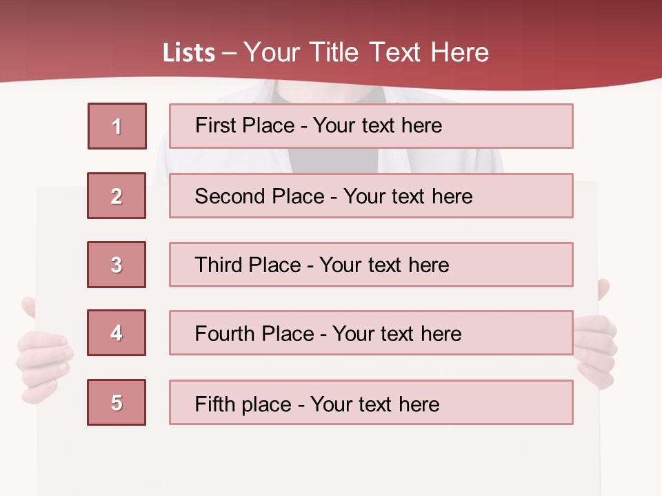 White Studio Young PowerPoint Template
