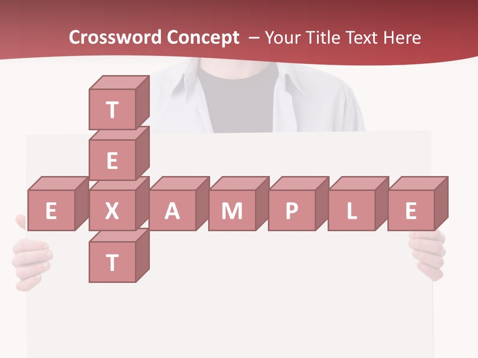 White Studio Young PowerPoint Template