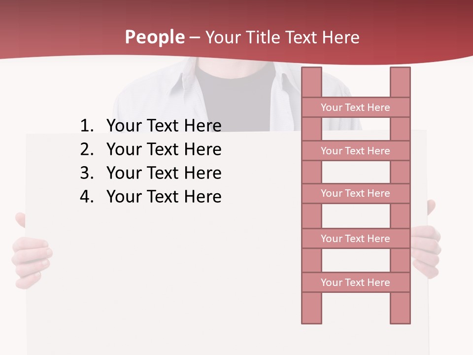 White Studio Young PowerPoint Template