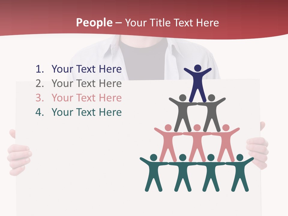 White Studio Young PowerPoint Template