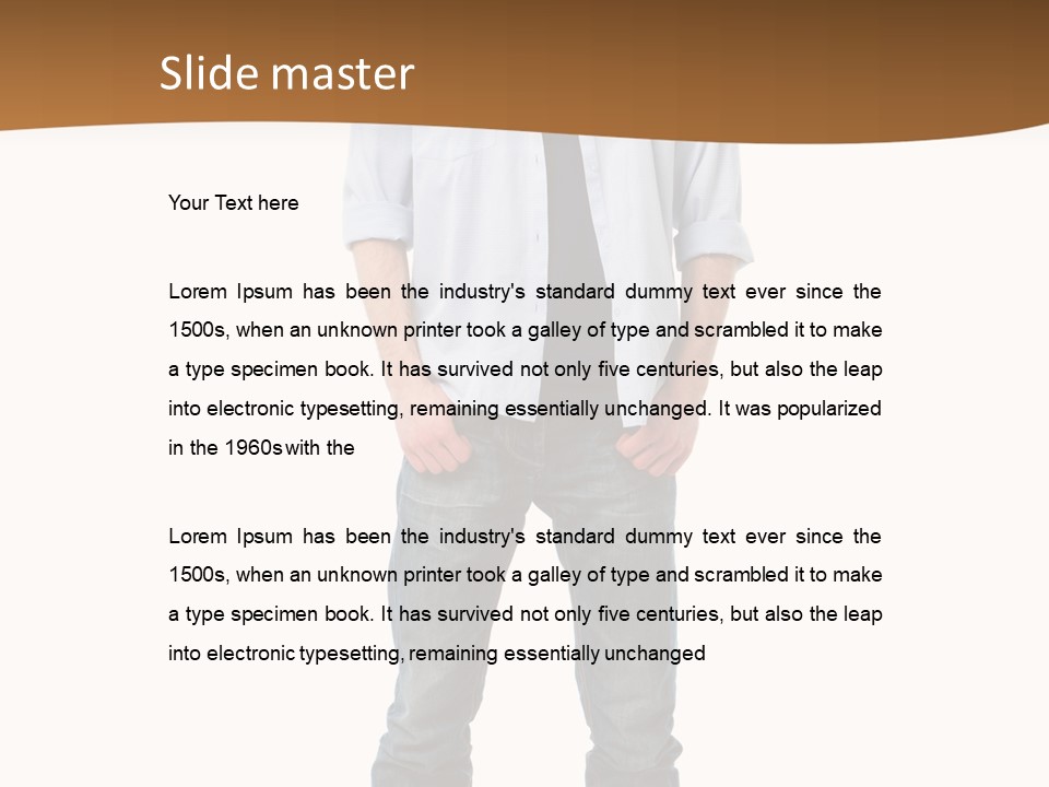 Cheerful Confident Joy PowerPoint Template