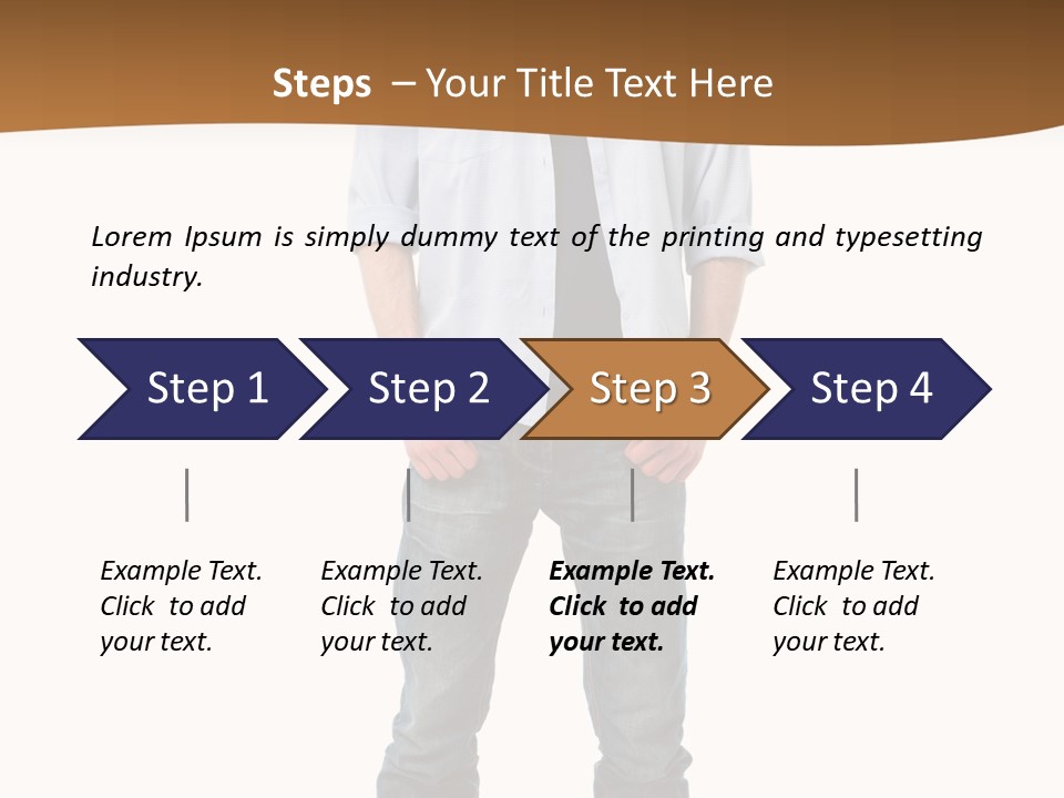 Cheerful Confident Joy PowerPoint Template