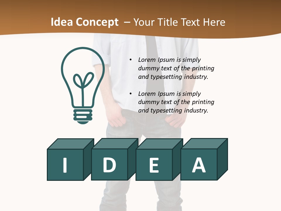 Cheerful Confident Joy PowerPoint Template