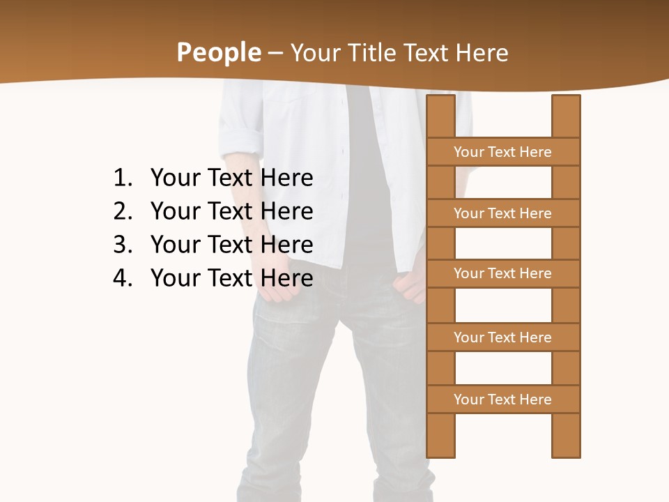 Cheerful Confident Joy PowerPoint Template