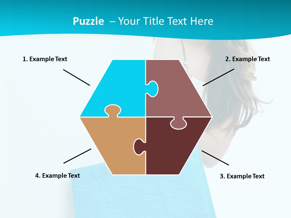 Happiness Happy Women PowerPoint Template