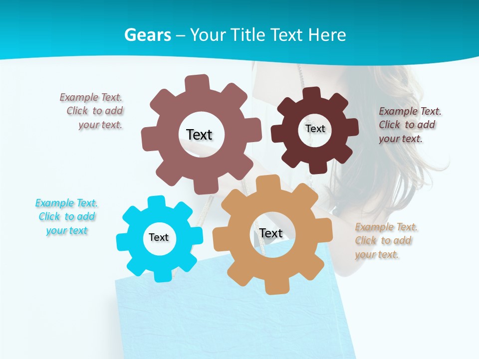 Happiness Happy Women PowerPoint Template